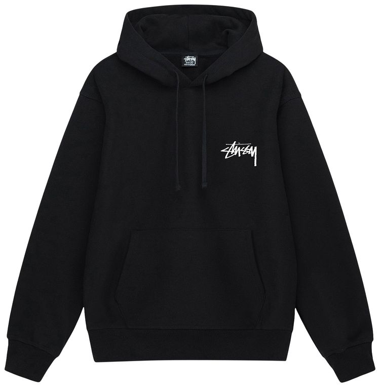 Stussy Diced Out Hoodie Black