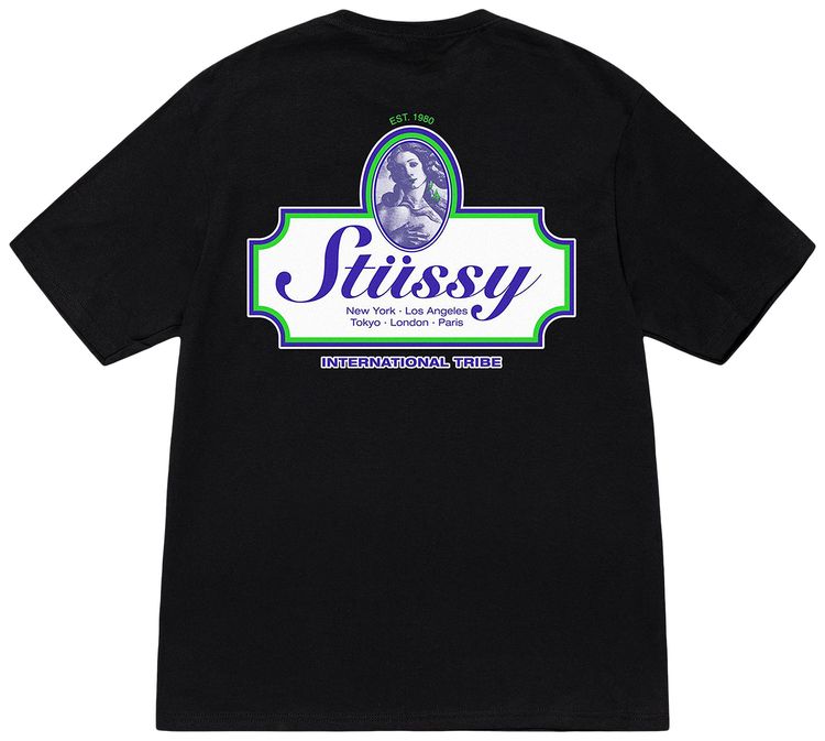 Stussy Authentic Tee Black