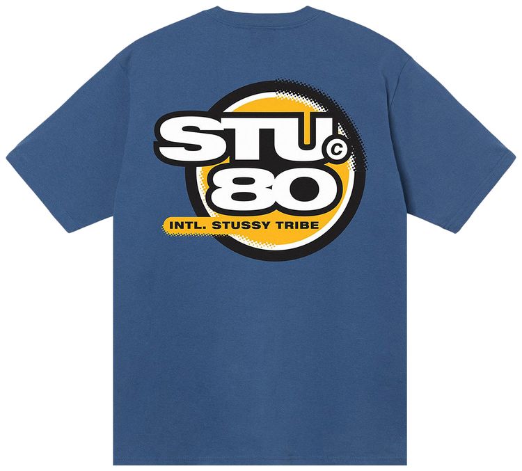 Stussy Hot 80 Tee Midnight
