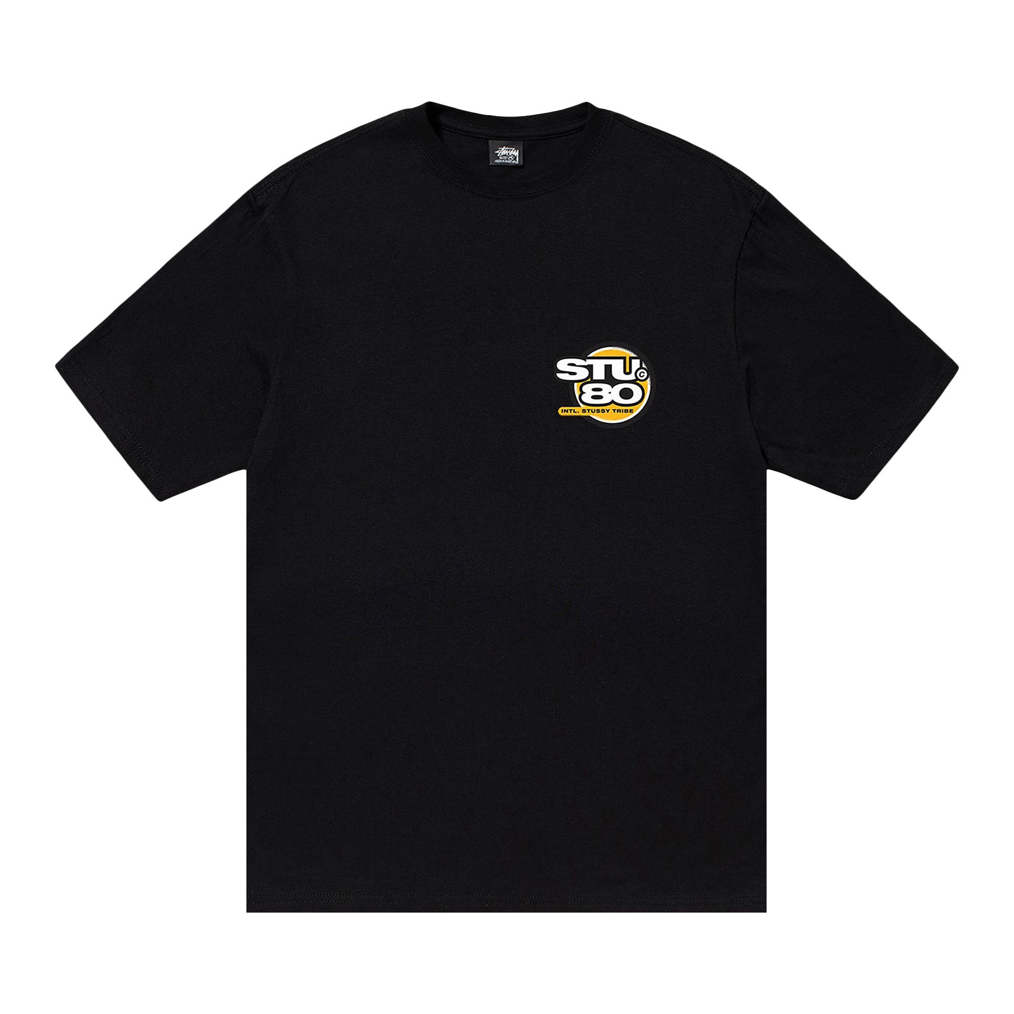 Buy Stussy Hot 80 Tee 'Black' - 1904964 BLAC | GOAT