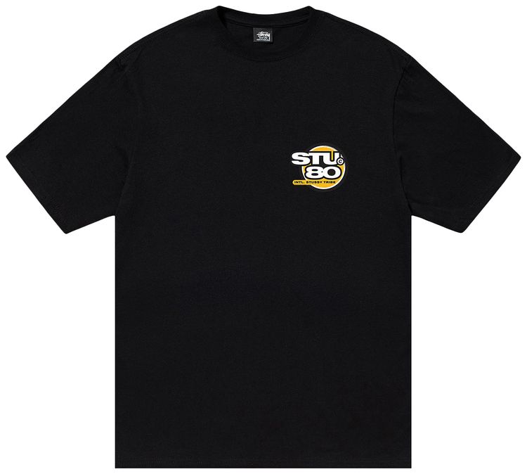 Stussy Hot 80 Tee Black