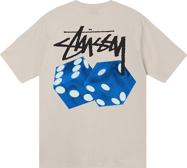 Stussy Diced Out Tee Smoke