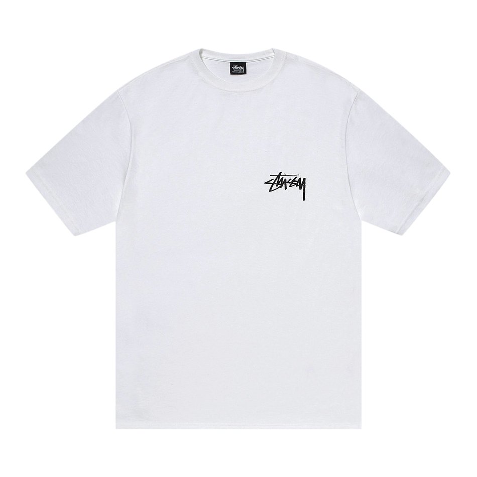 Buy Stussy Diced Out Tee 'White' - 1904971 WHIT | GOAT