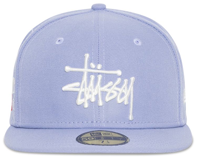 Stussy Authentic New Era Cap Lavender