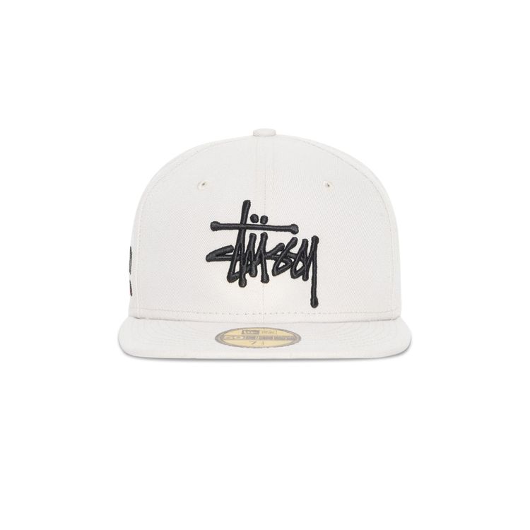 Stussy Authentic New Era Cap Natural