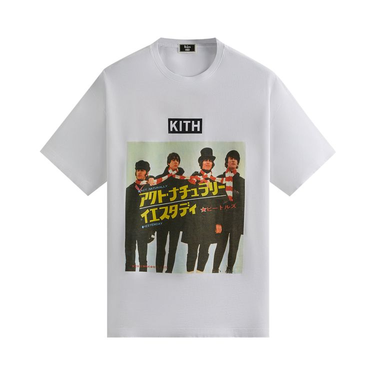 Kith For The Beatles Live From Japan Vintage Tee White
