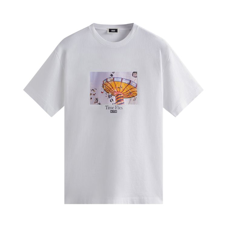 Kith Time Flies Tee White
