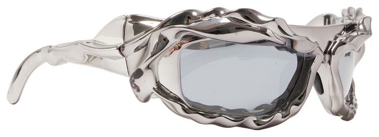 GOAT Exclusive for Manifesto Ottolinger Twisted Sunglasses Metallic Stone