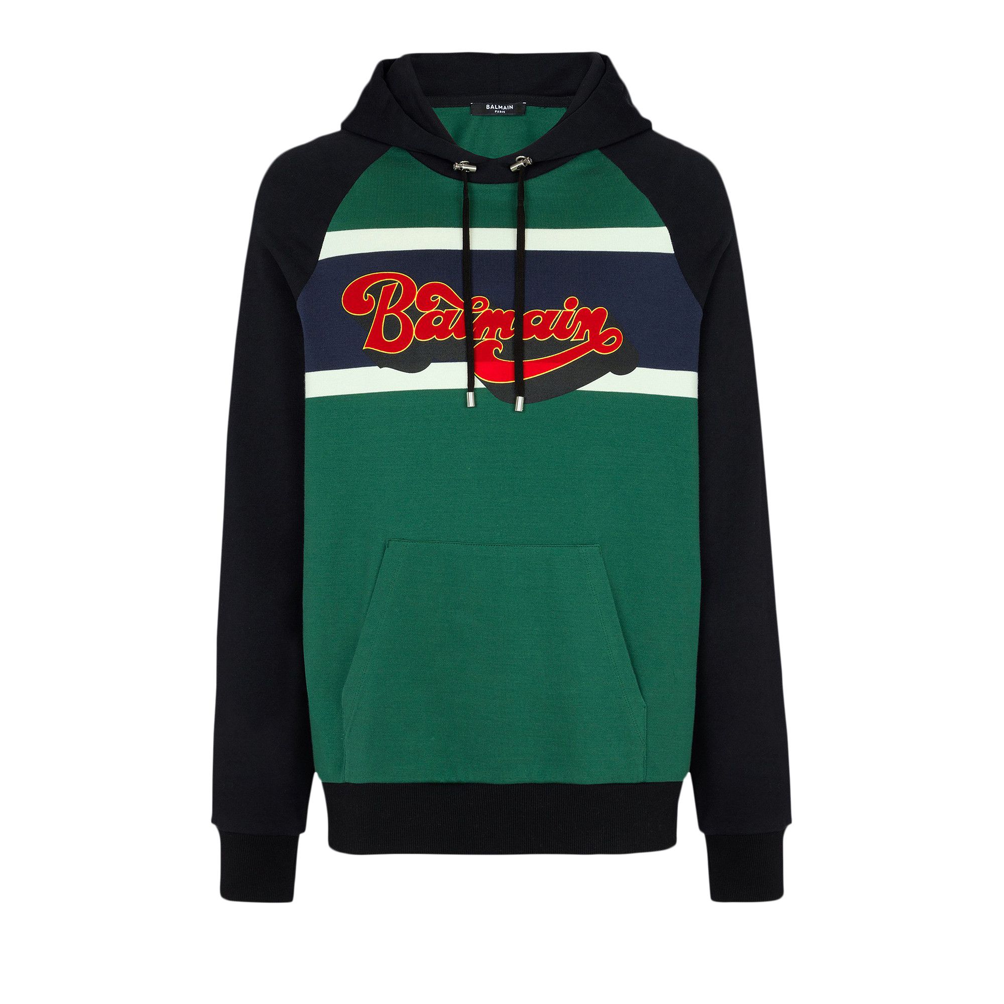 Balmain hooded sweatshirt store