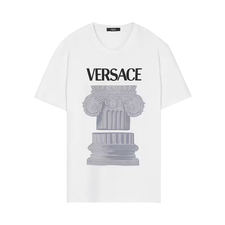 Versace Column Print T-Shirt 'Winter Military'