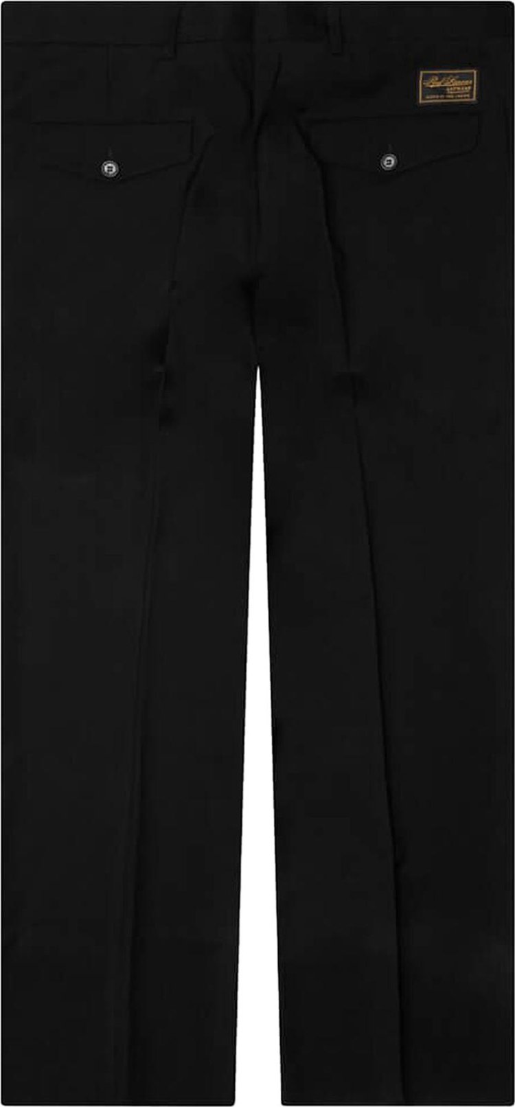 Raf Simons Classic Straight Pants Black