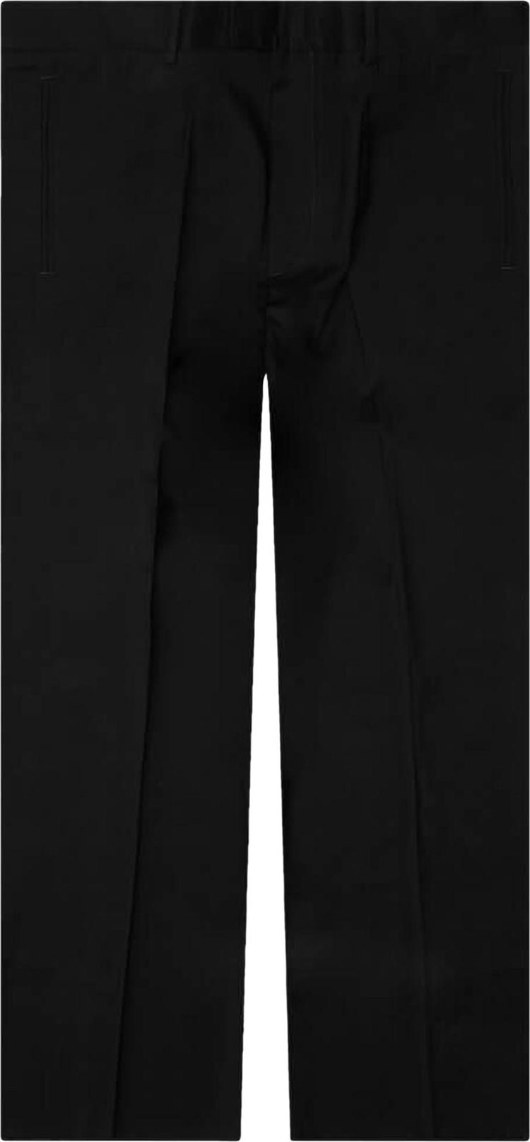 Buy Raf Simons Classic Straight Pants 'Black' - 231 M369 20002 0099 | GOAT