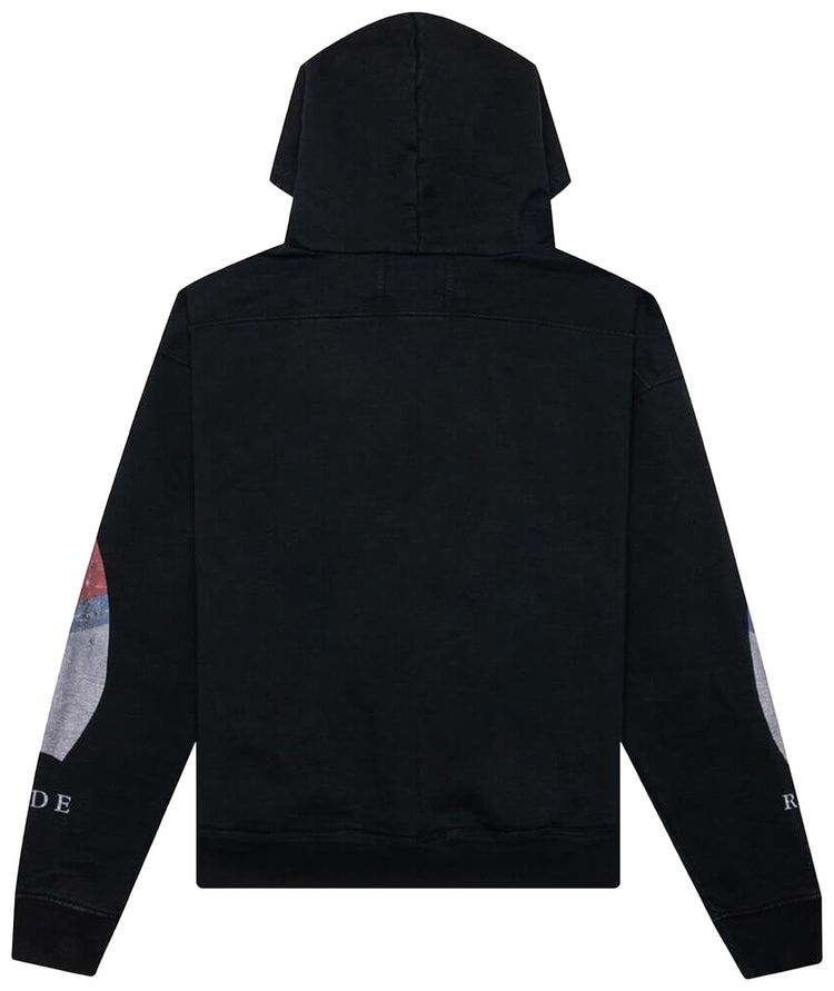 Rhude Yacht Club Hoodie Vintage Black