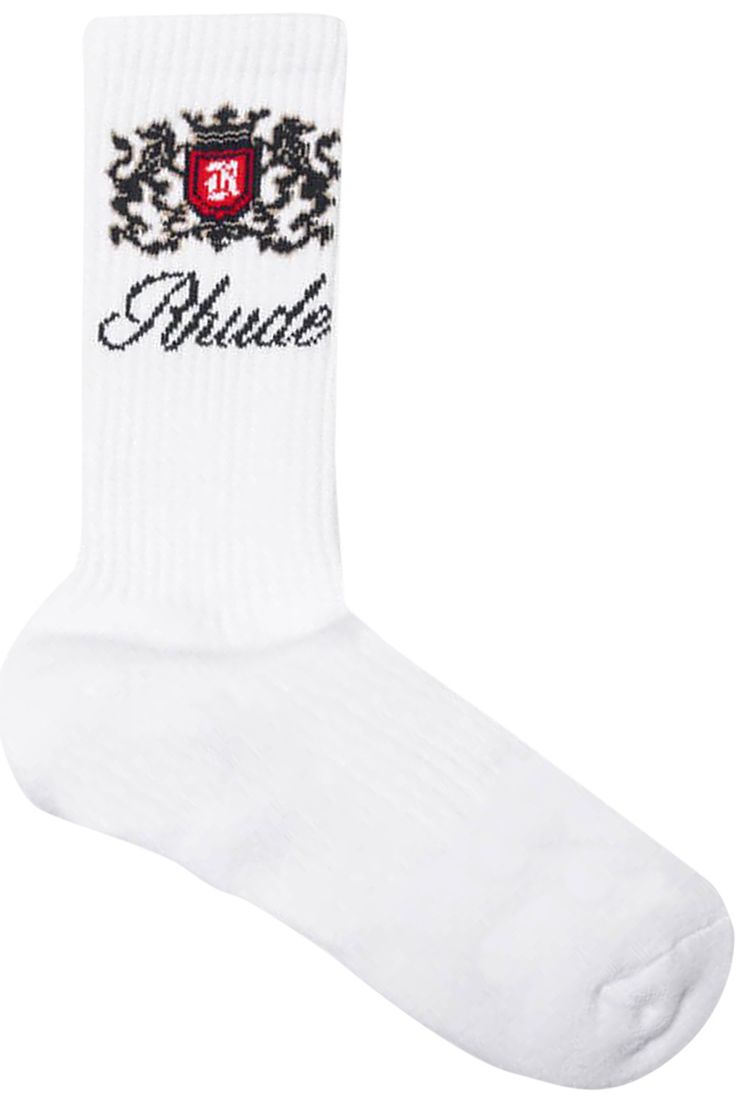 Rhude Crest Sock WhiteBlue
