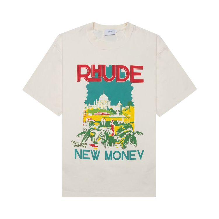 Rhude Windowsill Tee Vintage White