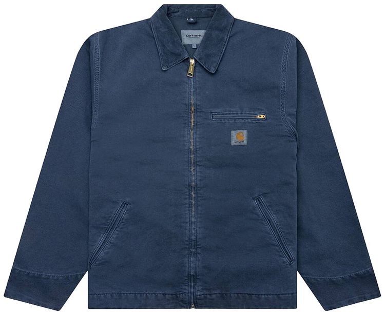 Carhartt WIP Detroit Jacket Storm BlueFaded Storm Blue