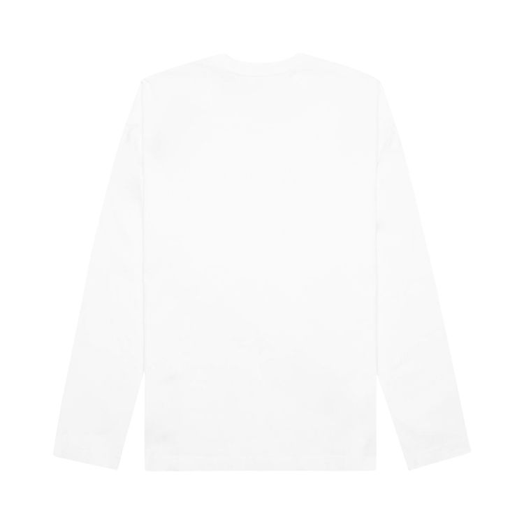 Carhartt WIP Link Script Long Sleeve T Shirt WhiteBlack