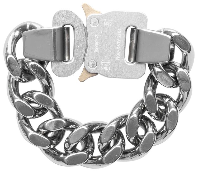 1017 ALYX 9SM Bracelet With Buckle Silver