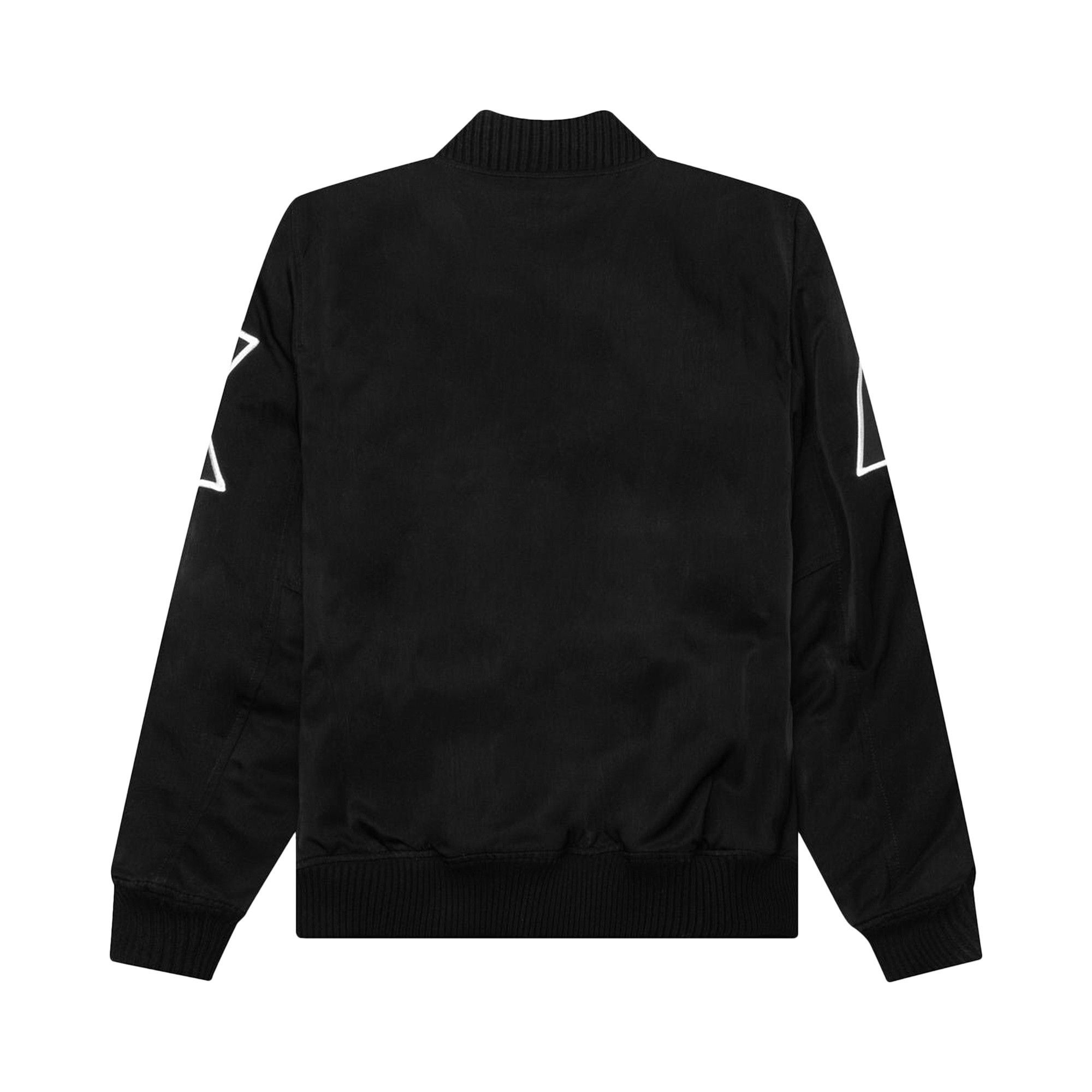1017 ALYX 9SM｜JACKETS (NYLON LOGO VARSITY JACKET (AAMOU 1017 ALYX 9SM Men's Nylon Logo Varsity Jacket Black
