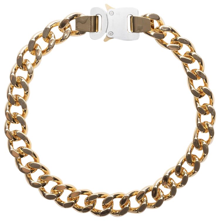 1017 ALYX 9SM Necklace With Buckle Gold Shiny