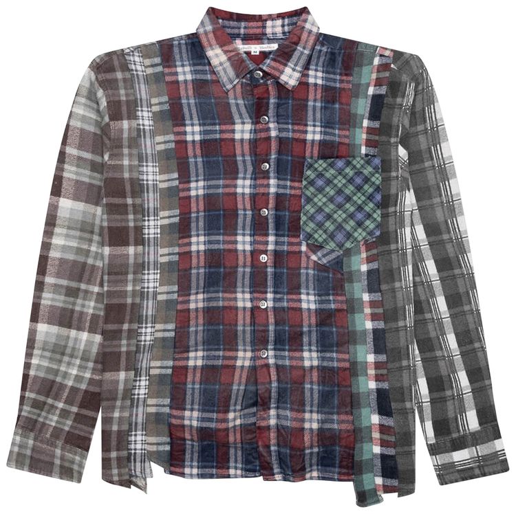 Needles Flannel Shirt 7 Cuts Reflection Shirt Assorted