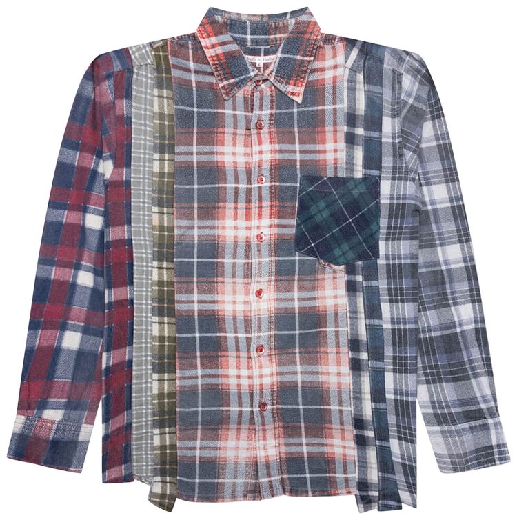 Needles Flannel Shirt 7 Cuts Reflection Shirt Assorted