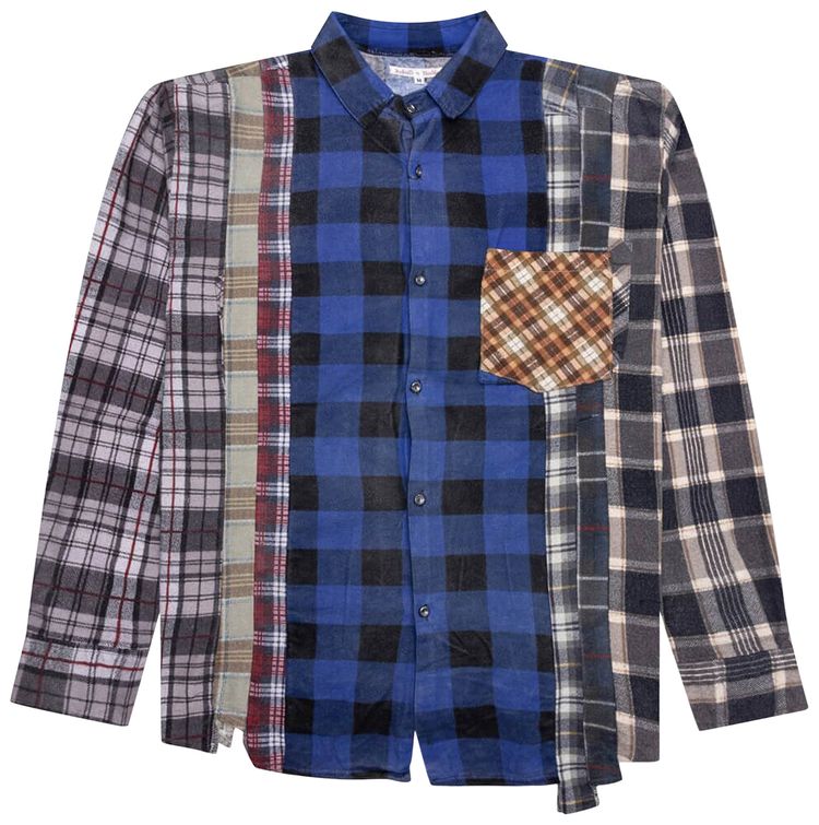 Needles Flannel Shirt 7 Cuts Reflection Shirt Assorted