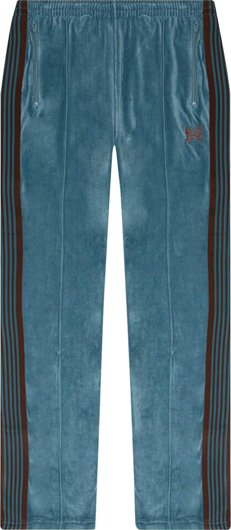 Needles Narrow Track Pant 'Blue/Grey'