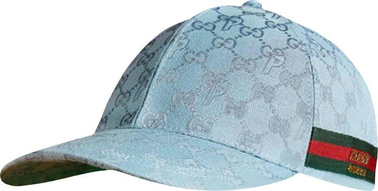 Gucci x Palace GG-P Canvas Baseball Hat 'Pale Blue'