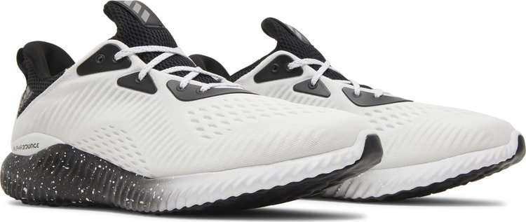 Alphabounce 1 White Black Speckled