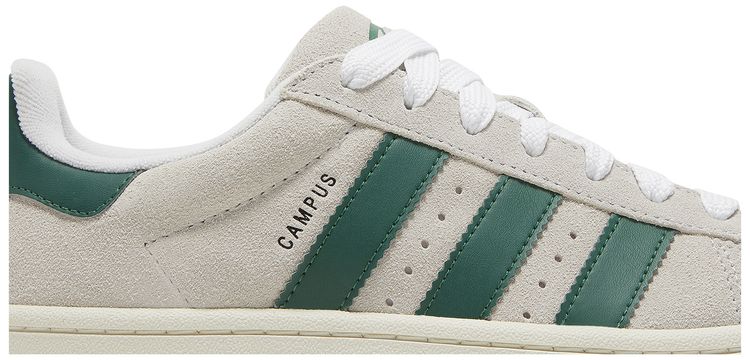 Wmns Campus 00s Crystal White Dark Green
