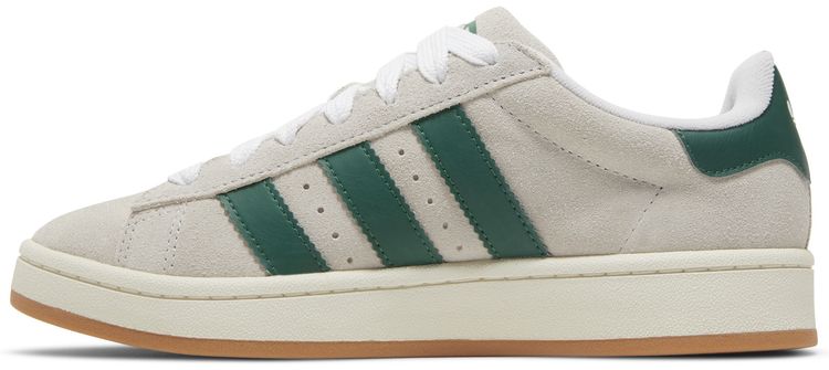 Wmns Campus 00s Crystal White Dark Green