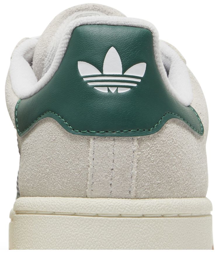Wmns Campus 00s Crystal White Dark Green