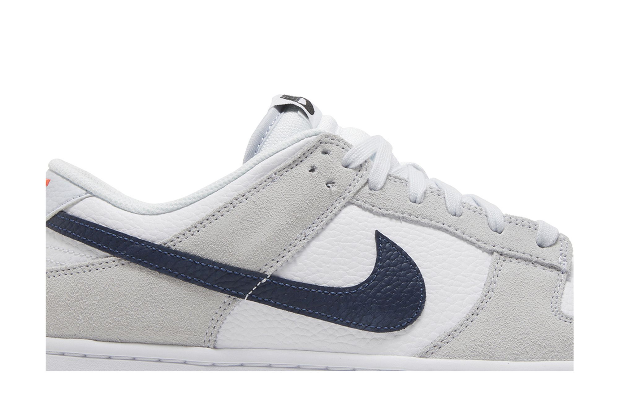Size 10.5 Dunk Low Mini Swoosh Football Grey Midnight Navy