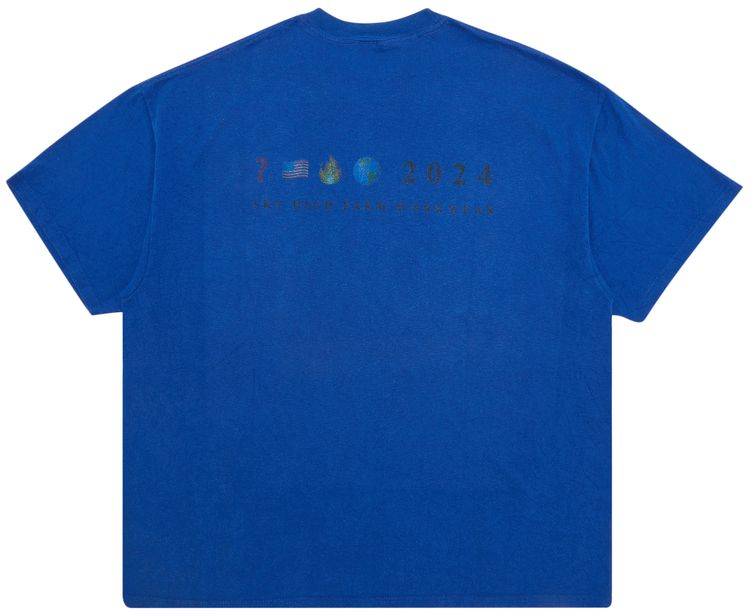 GOAT Exclusive for Manifesto Sky High Farm Workwear Photo Tee Dark Blue