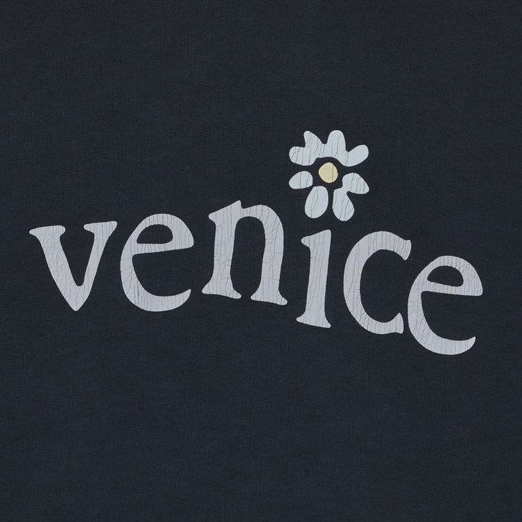 ERL Venice Fleece Hoodie Black