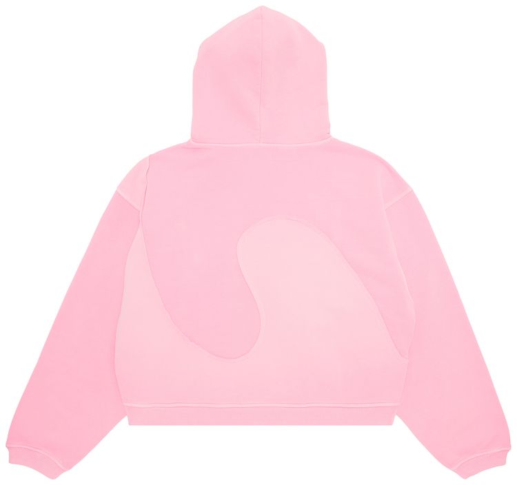 ERL Swirl Fleece Hoodie Pink