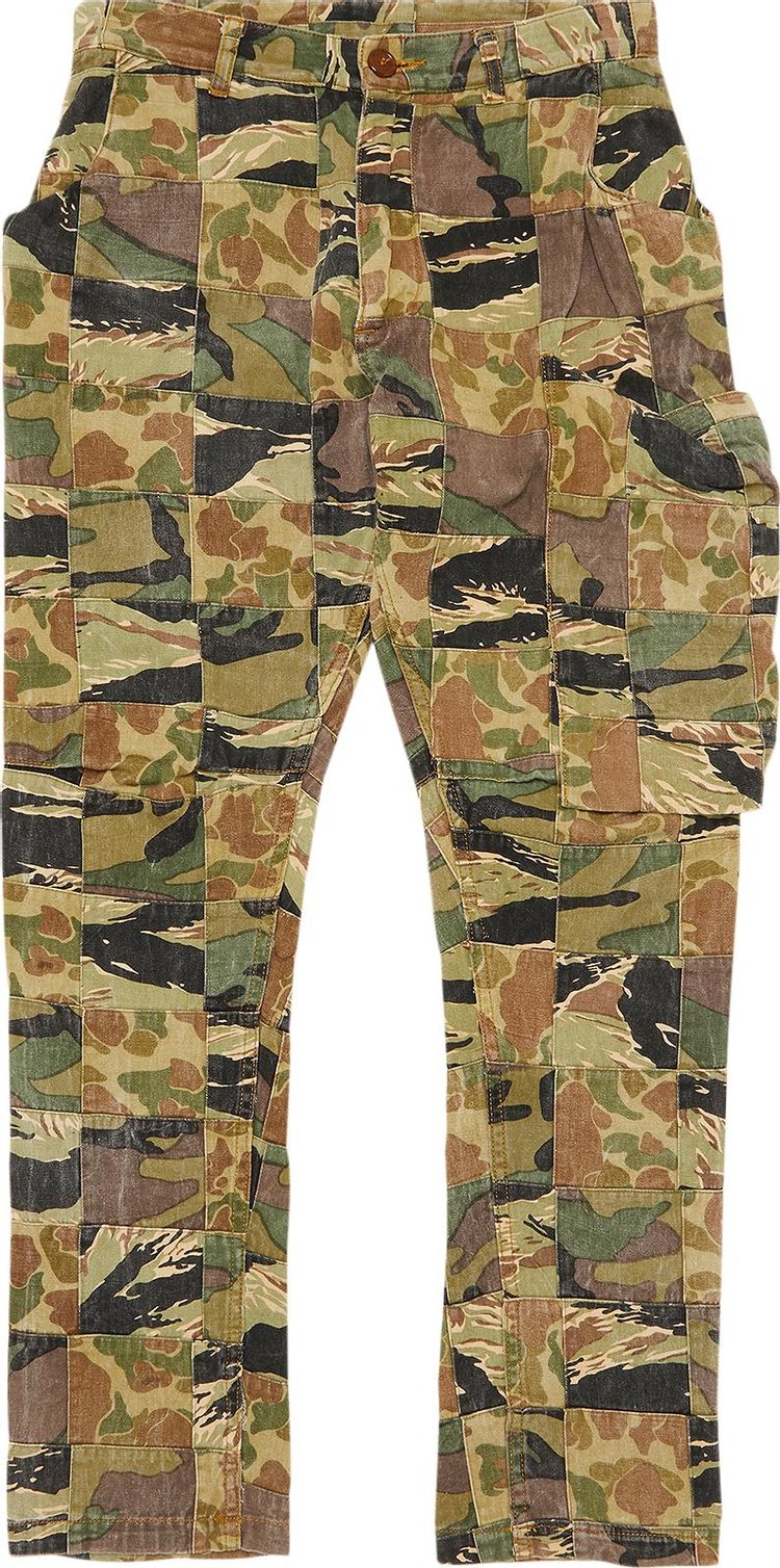 Vivienne Westwood Man Patchwork Cargo Pants 'Multi Camo'
