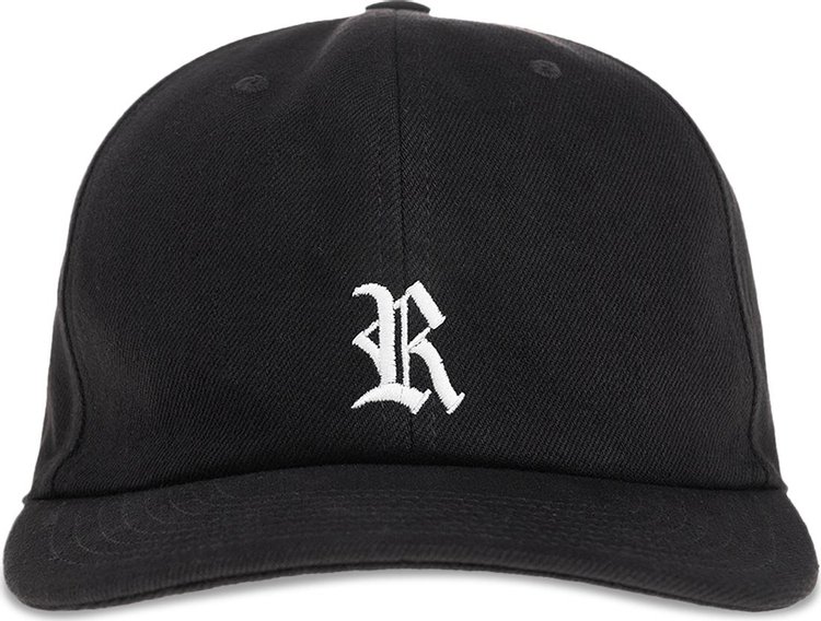 Buy Raf Simons Embroidered R Cap 'Black' - 231 942B 10032 0099 | GOAT