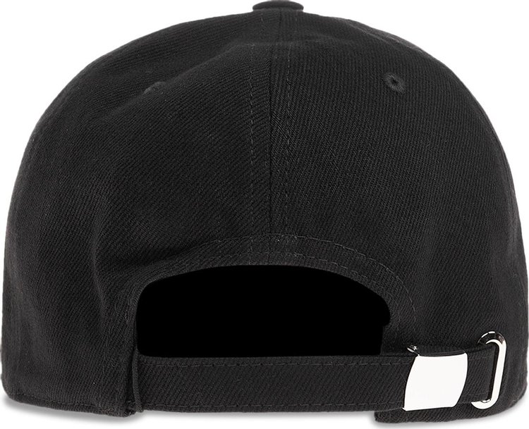 Raf Simons Embroidered R Cap Black