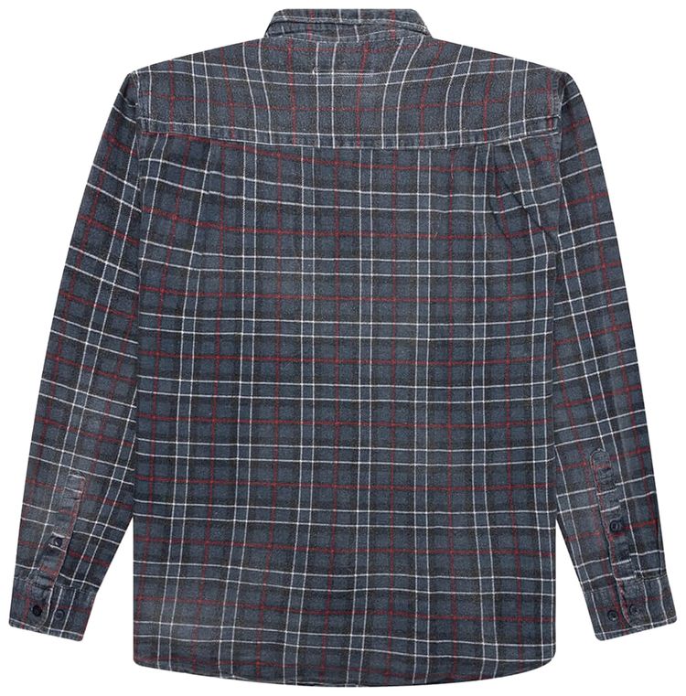 Needles Flannel Shirt Ribbon Reflection Shirt Assorted