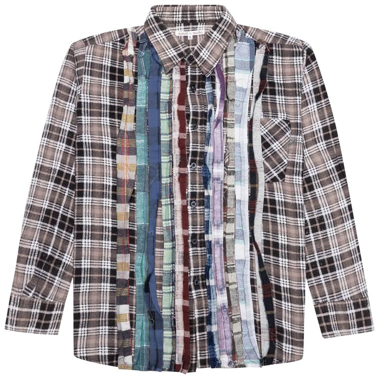 Needles Flannel Shirt Ribbon Shirt Assorted