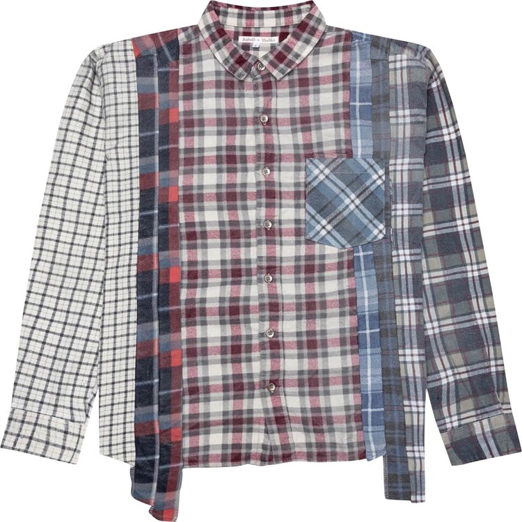 Needles Flannel Shirt 7 Cuts Reflection Shirt 'Assorted'
