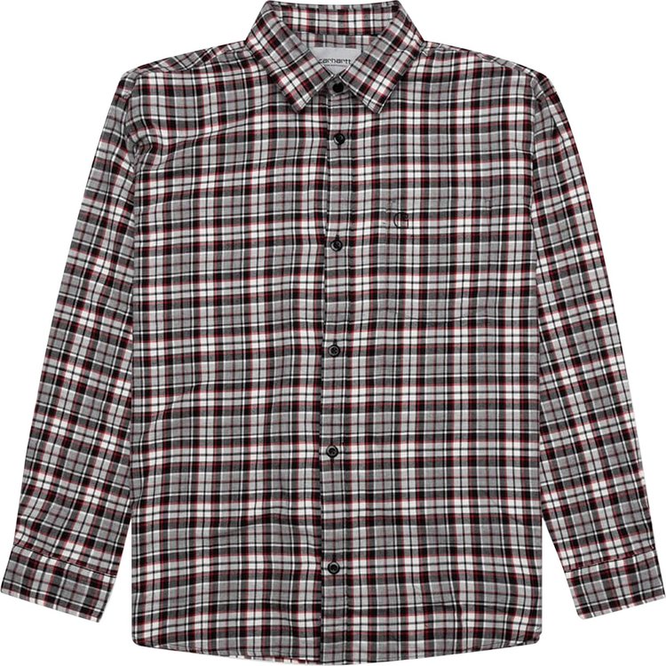 Buy Carhartt WIP Long-Sleeve Shirt 'Yuma Check/Storm Blue' - I031362 ...