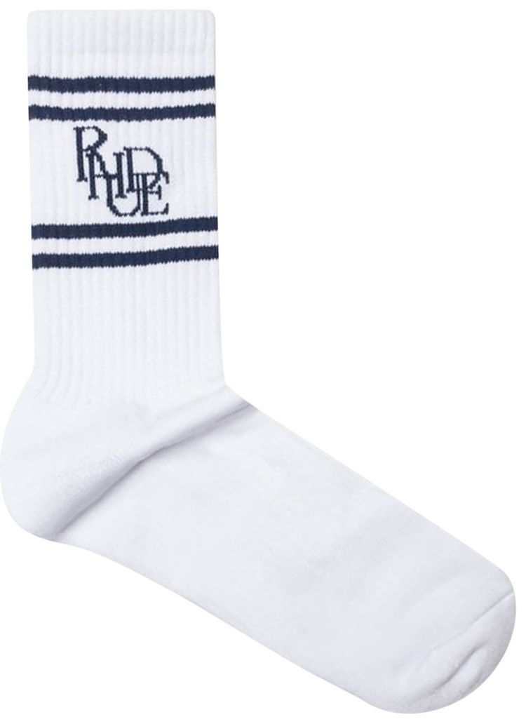 Rhude Scrambler Sock WhiteBlue