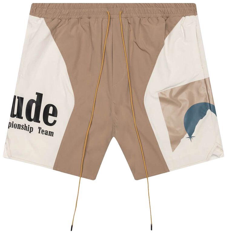Rhude Senna Flight Short TanCream
