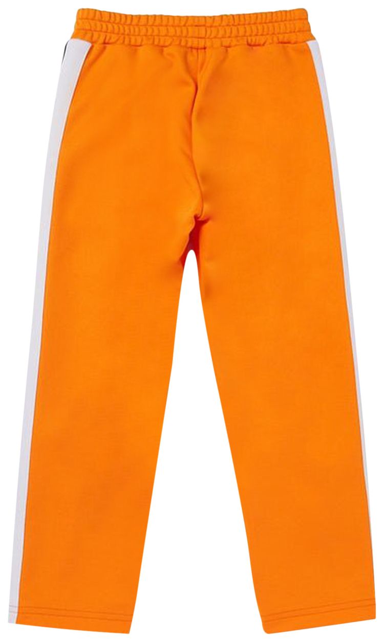 Palm Angels Kids Logo Track Pants OrangeWhite