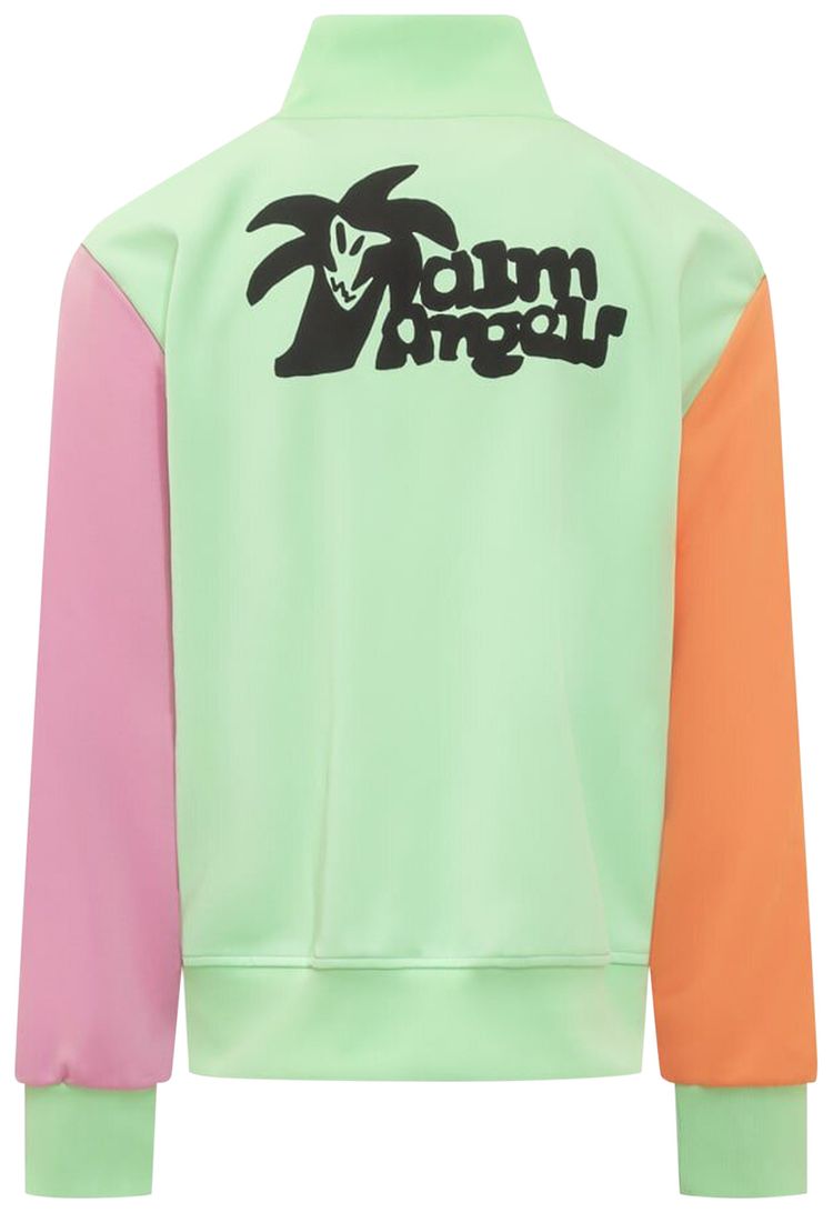 Palm Angels Hunter Colorblock Track Jacket Light Green