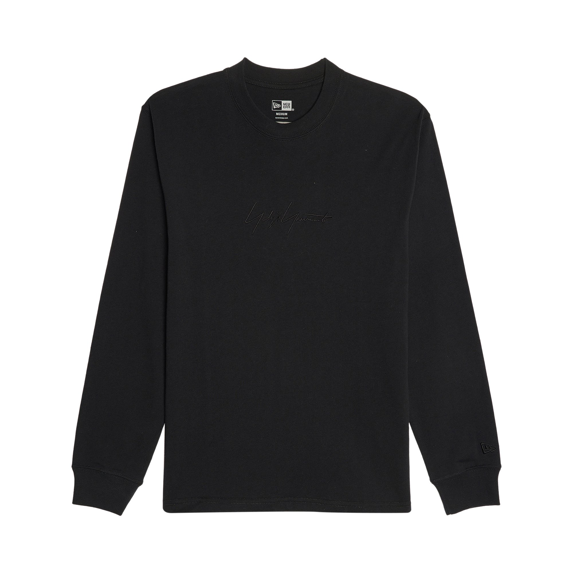 Buy Yohji Yamamoto Pour Homme New Era Long-Sleeve T-Shirt 'Black