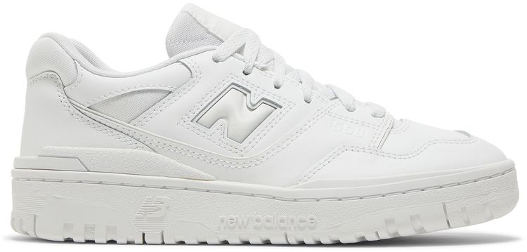 New Balance 550 Big Kid Triple White